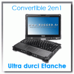 Getac V110 pc portable convertible tablette tactile