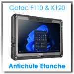 Tablette Getac F110 et Getac K120 en France
