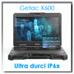 Getac X600 de 15.6 pouces MiL-STD iP66
