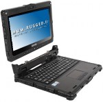 Tablette tactile Getac K120 transformable en Ordinateur portable avec Clavier detachable