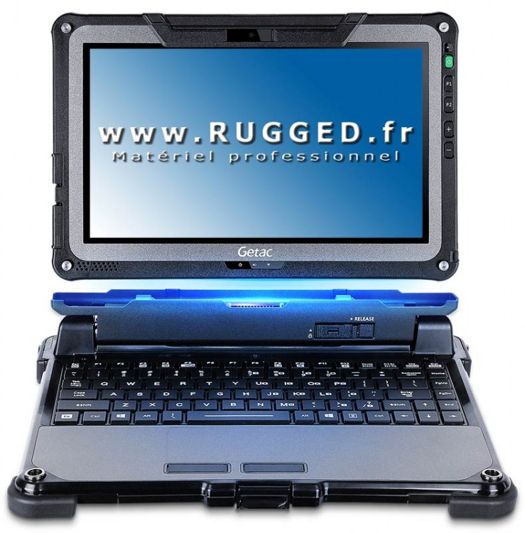 Tablette Getac F110 G6 avec Clavier détachable Français azerty