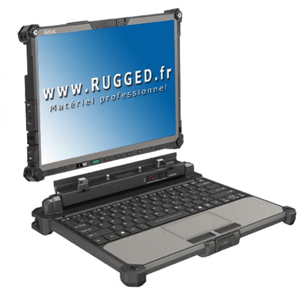 Tablette durcie Getac F120 etanche CLAVIER detachable Azerty France ou autre